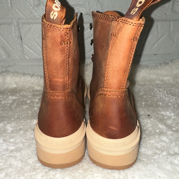 Sorel Tan Lace-Up Boots - Picture 8 of 12